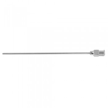 Menghini Liver Puncture Needle For Blind Lever Puncture - With Stopping Needle Stainless Steel, Needle Size Ø 1.4 x 168 mm